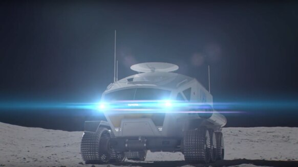 Toyota/JAXA moon rover