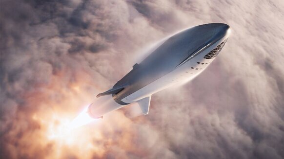 SpaceX Starship artist's rendering