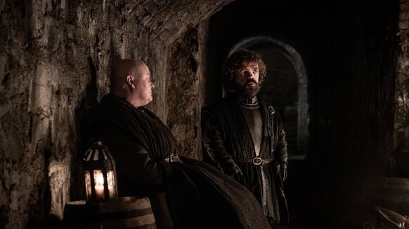 Tyrion Lannister and Varys in Game of Thrones
