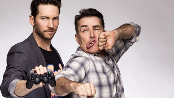 Nolan North and Troy Baker