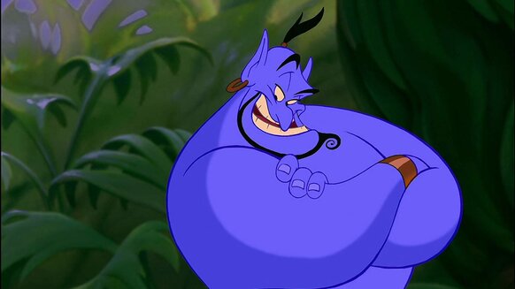 Robin Williams' Genie in Aladdin (1992)