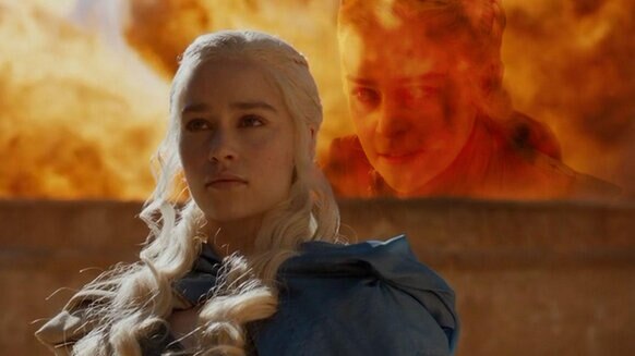 Dany in Game of Thrones