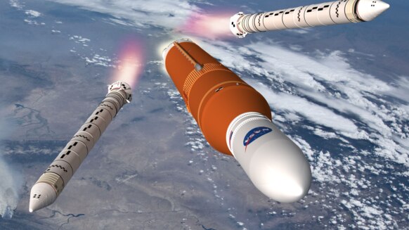 NASA SLS rocket image