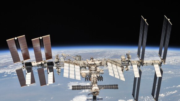 NASA image of the ISS