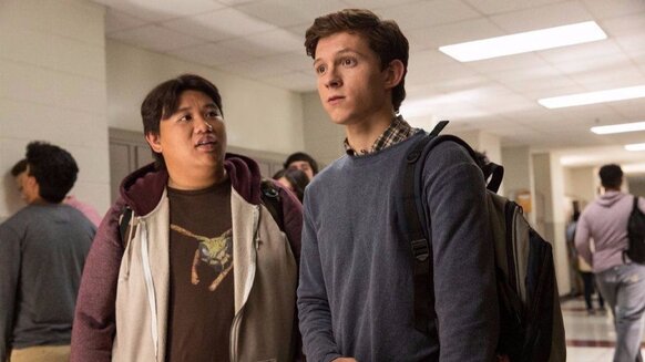 Spider-Man Peter Parker and Ned