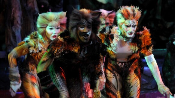 Cats the musical on Broadway