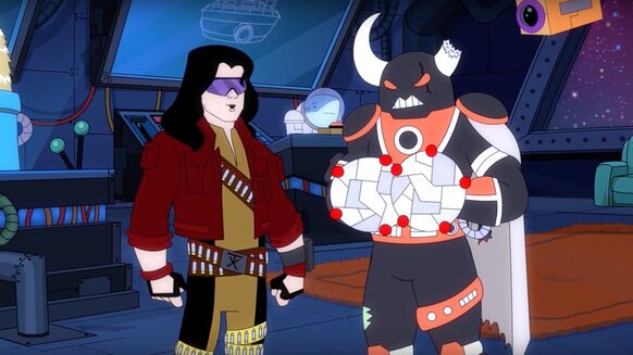 Tommy Wiseau in animated comdey SpaceWorld