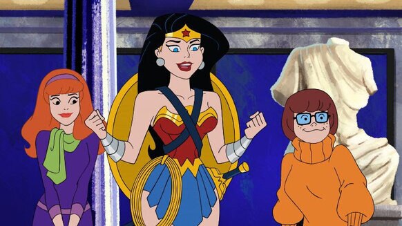 Wonder Woman Scooby-Doo and Guess Who?