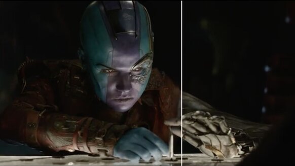 Karen Gillan in Avengers: Endgame (Cinesite VFX Reel)
