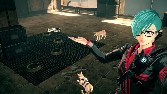 Astral Chain Cats