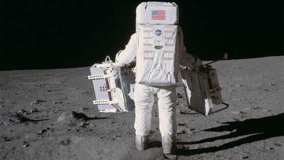 Buzz Aldrin on the Moon (Apollo 11)