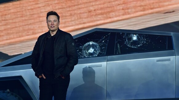 Elon Musk and Cybertruck