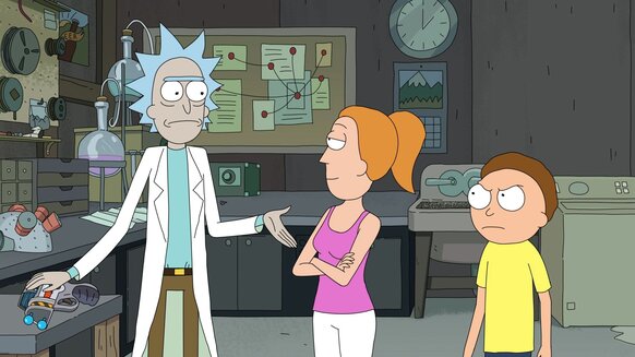 Rick and Morty and Summer