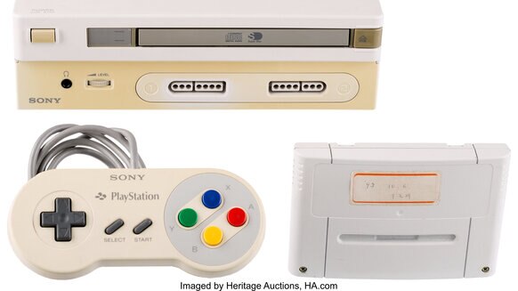 Rare Nintendo Play Station 1990s console