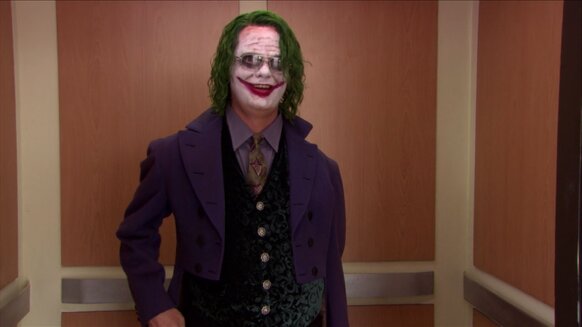 Dwight the Joker the Office