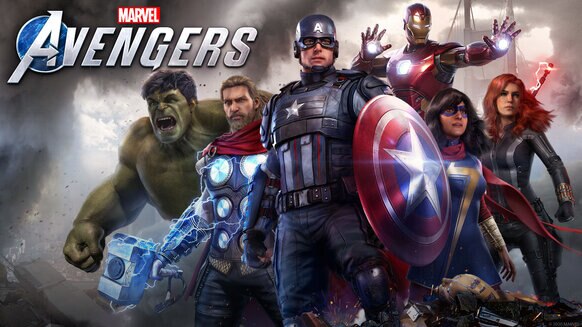 The characters of the Marvel's Avengers video game