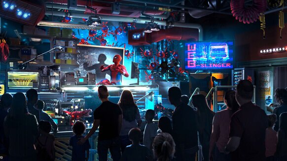 Disneyland Avengers Campus Spider-Man