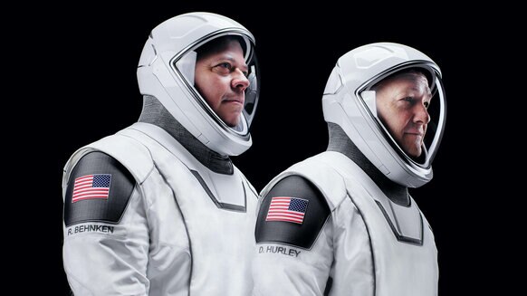 NASA SpaceX Crew Dragon Suit