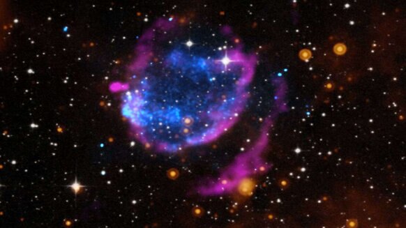 NASA image of a supernova remnant