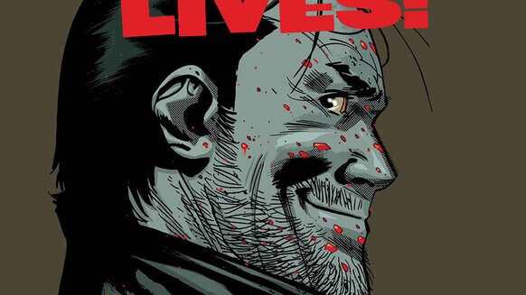 The Walking Dead Negan Lives cover