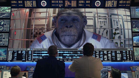 space force chimp