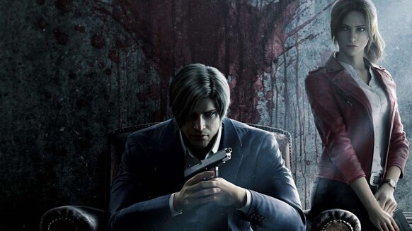 Resident Evil Infinite Darkness promotional art for Netflix series