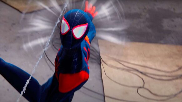 Spider-Man Miles Morales Spider-Verse suit