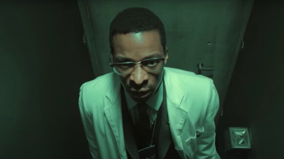 Screenshot of Lucius Fox in Pennyworth Season 2 trailer