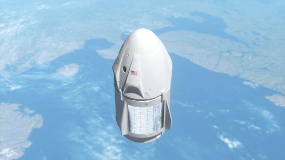 SpaceX Dragon Getty