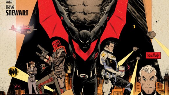 Batman Beyond the White Knight #1 Comic Cover PRESS