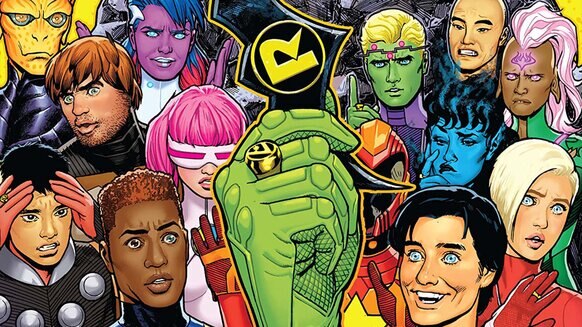 Legion of Super-Heroes #3 Comic Cover CX Header