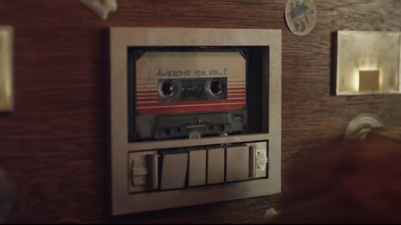 Awesome mix Tape Guardians of the Galaxy YT