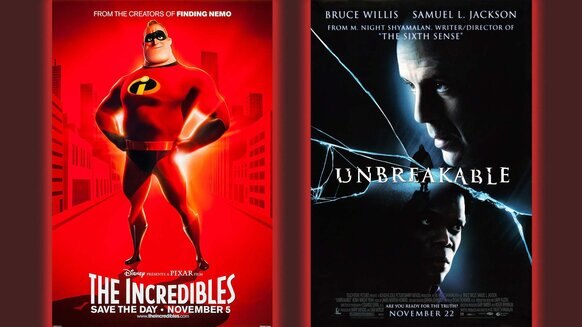The Incredibles Unbreakable Posters Header PRESS