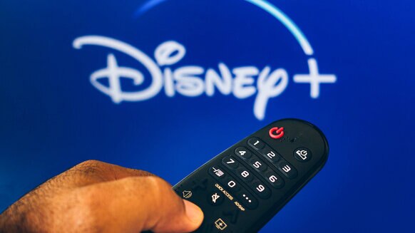 Disney+ Remote GETTY
