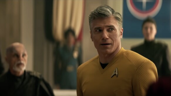 A still from the trailer for Star Trek: Strange New Worlds.