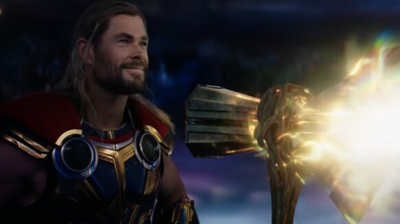 Chris Hemsworth as Thor in Thor: Love and Thunder (2022)