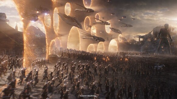 Avengers Endgame portals