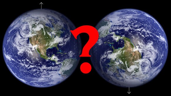 Defining which rotation pole is north and which is south on a planet isn't as obvious as you think. 