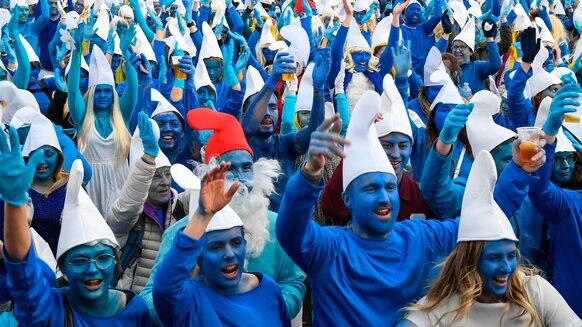 Smurf rally France