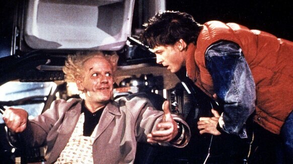 Back To The Future Christopher Lloyd Michael J. Fox