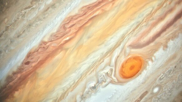 Jupiter on June 27, 2019 as seen by Hubble Space Telescope. Credit: NASA, ESA, A. Simon (Goddard Space Flight Center), and M.H. Wong (University of California, Berkeley)