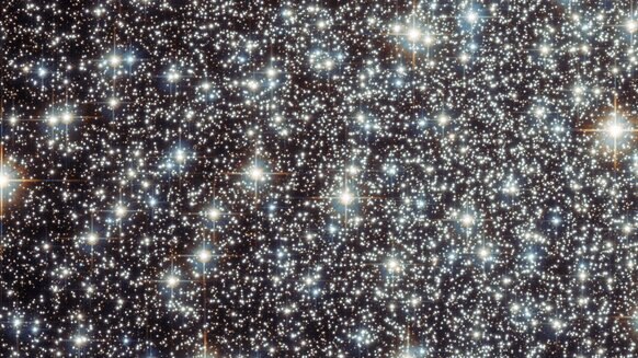 Detail of Hubble image of the globular cluster M22. Credit: ESA/Hubble & NASA