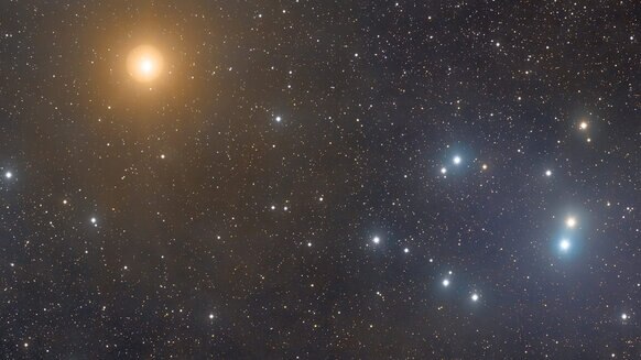 The magnificent Hyades cluster, which makes up the head and hors of Taurus the bull. Credit: Rogelio Bernal Andreo