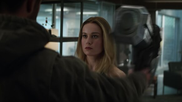 Carol Danvers, Brie Larson, Avengers: Endgame Thor scene