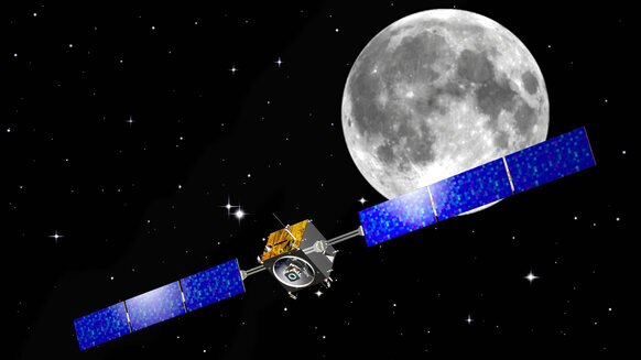 SMART-1 to the Moon! Artwork credit: ESA, CC BY-SA 3.0 IGO