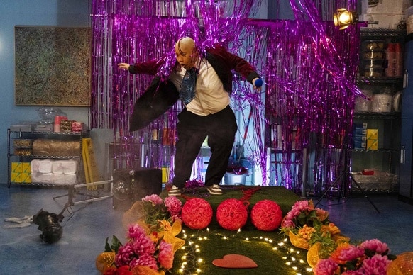 Reginald Andres (Jacob Batalon) jumps in Reginald the Vampire Episode 201.