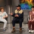 Kate McKinnon, Ryan Gosling, and Sarah Sherman during the "Close Encounter" Cold Open on Saturday Night Live Episode 1861, on April 13, 2024.