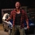 A bloody Paddy (James McAvoy) screams outside in Speak No Evil (2024).