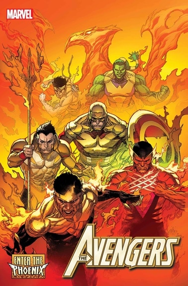 Avengers 40 Enter the Phoenix cover