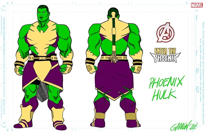 Hulk Phoenix Design